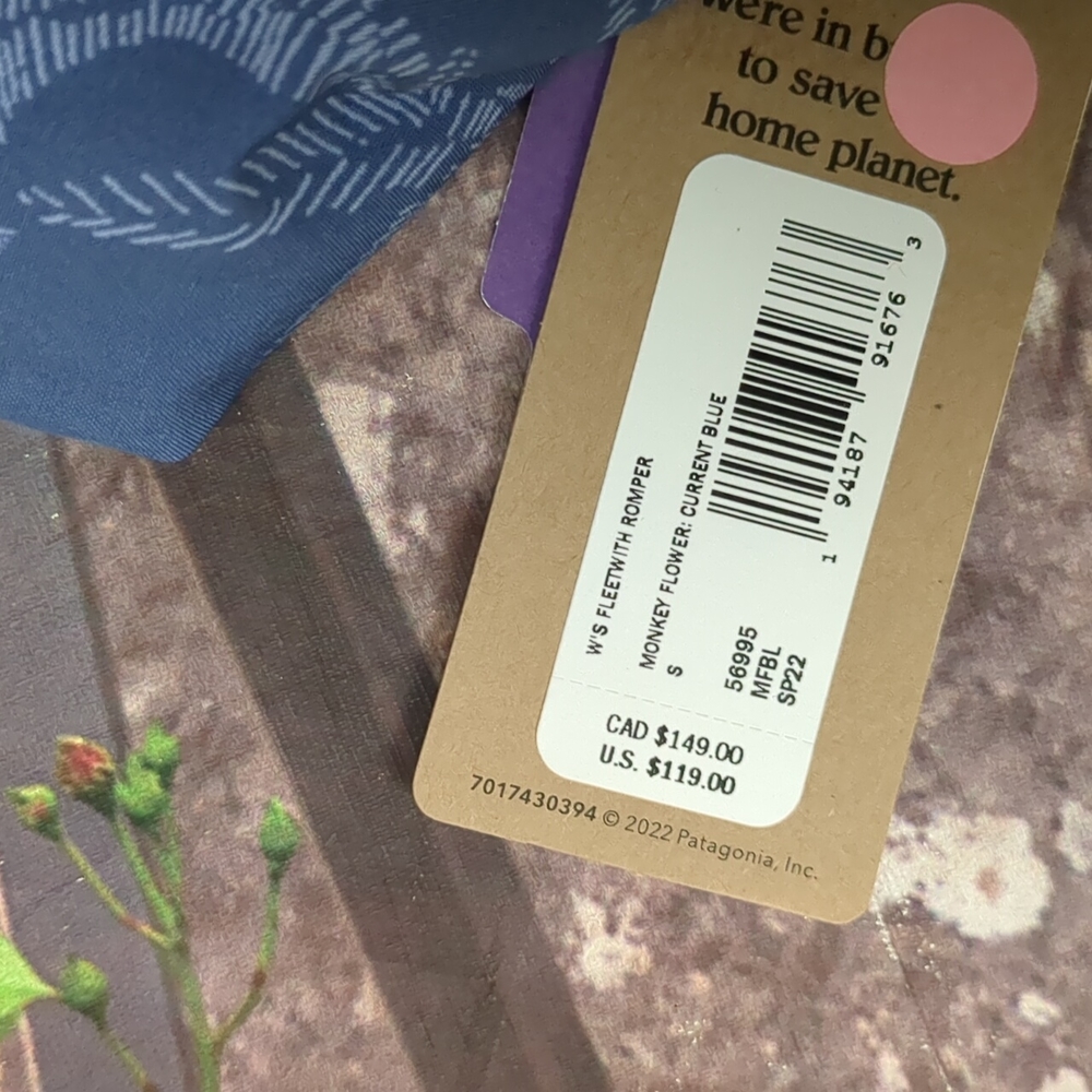 Patagonia Fleetwith romper - Picture 4 of 8